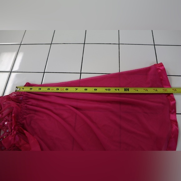 Spree Intimates hot pink Babydoll Set | New with tags Size Small - Picture 6 of 6